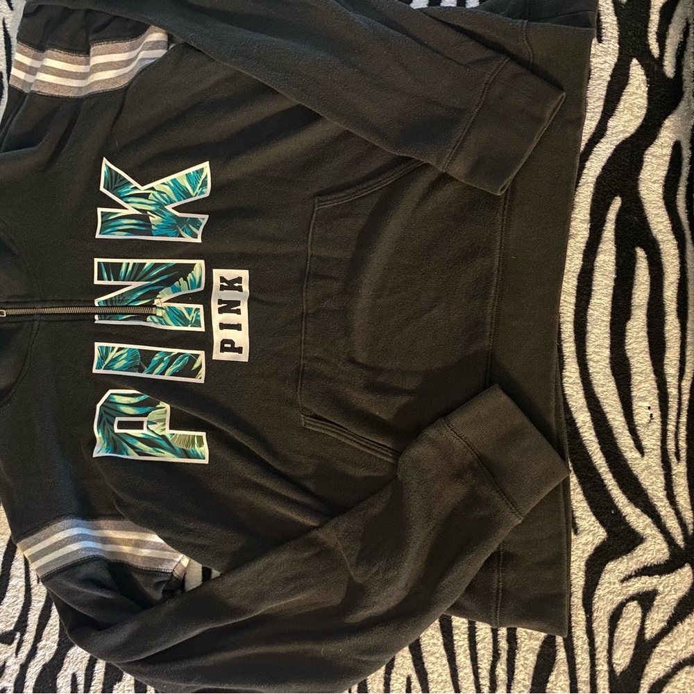 LIMITED EDITION PINK quarter zip sweatshirt